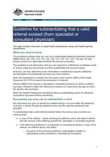 Cover of guideline