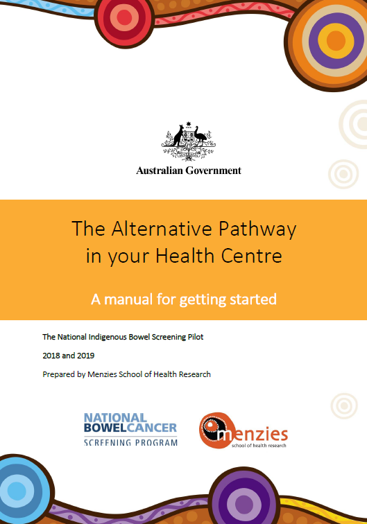 The alternative pathway and your health centre - A manual for getting started