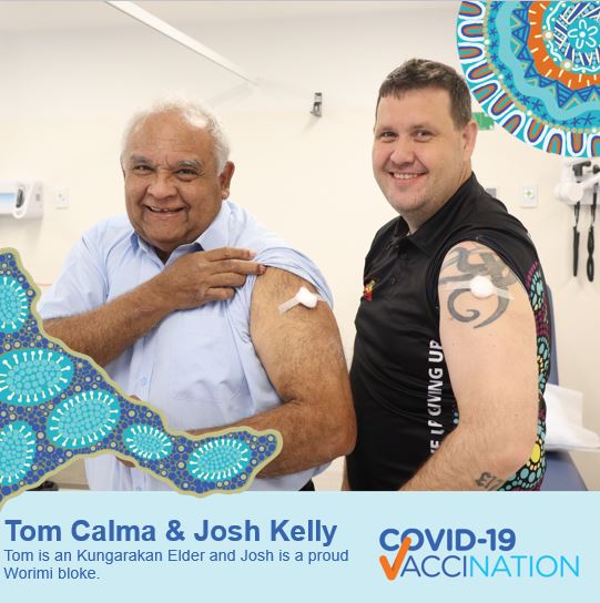 Tom Calma and Josh Kelly