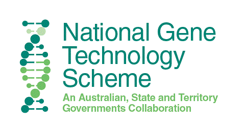 National gene technology scheme logo