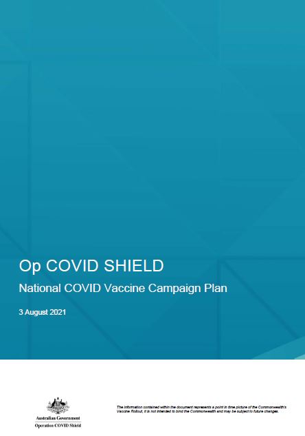 Op COVID SHIELD National COVID Vaccine Campaign Plan