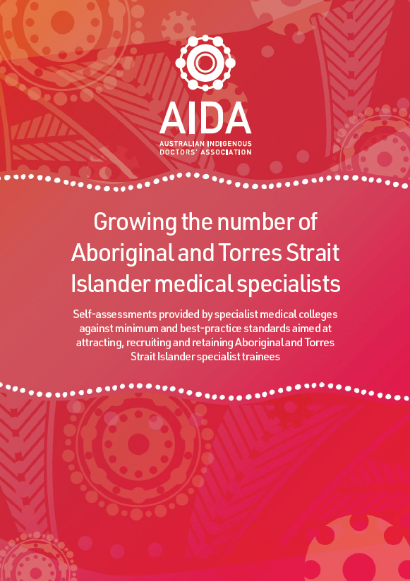 Cover image for Growing the number of Aboriginal and Torres Strait Islander medical specialists