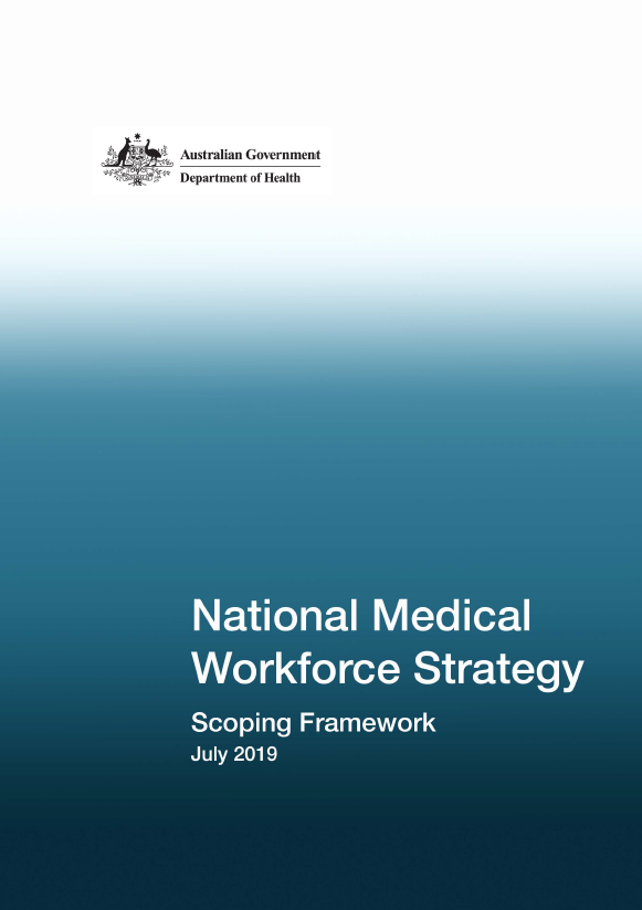 Cover image for National Medical Workforce Strategy scoping framework
