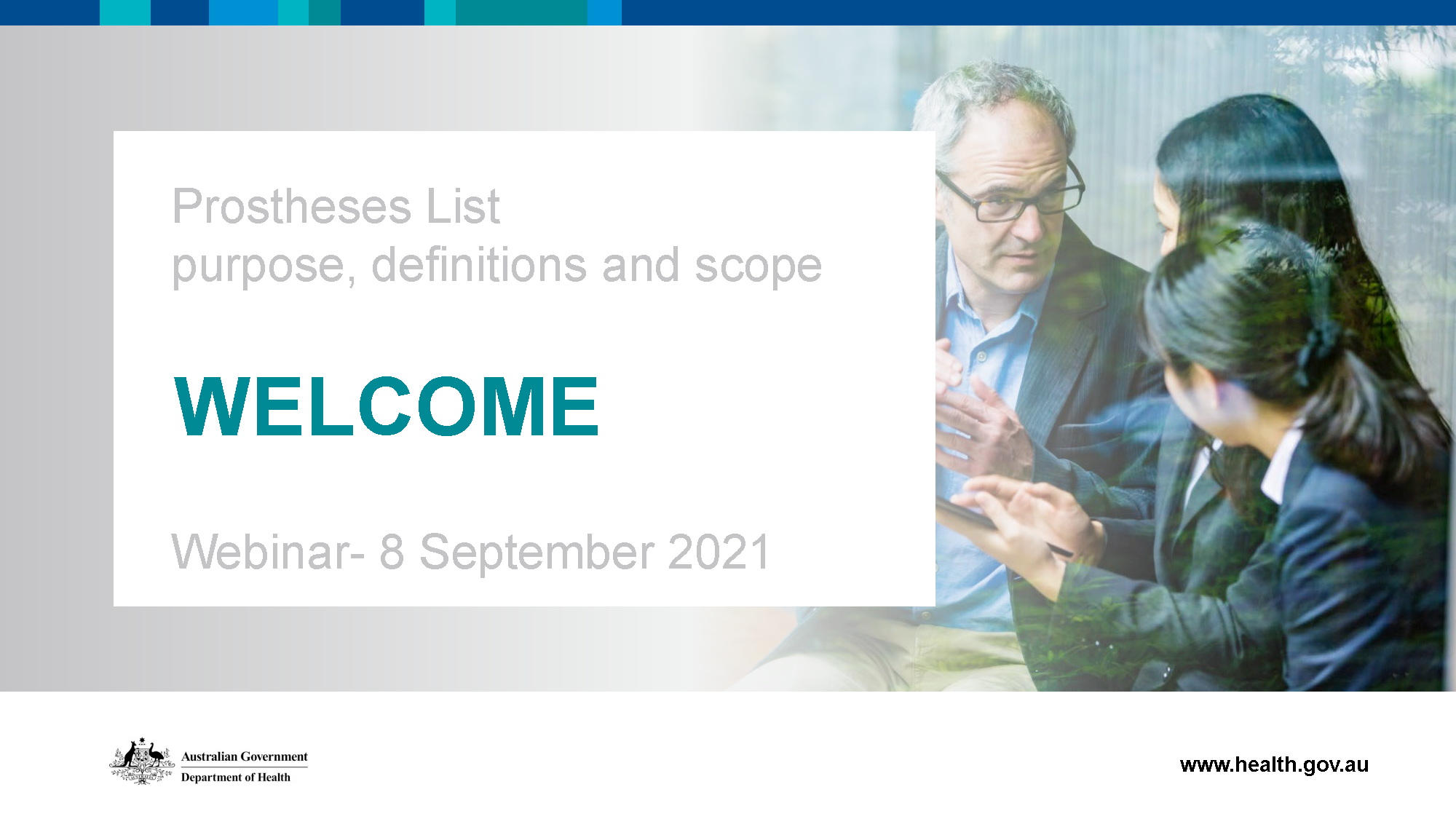 Prostheses List purpose, definitions and scope webinar