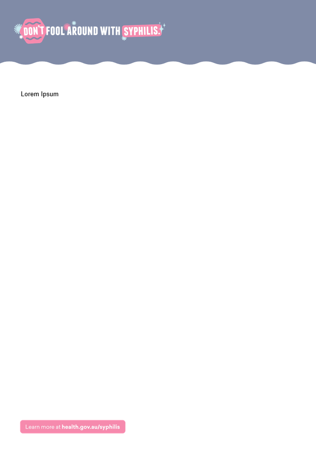 Template for stakeholder content