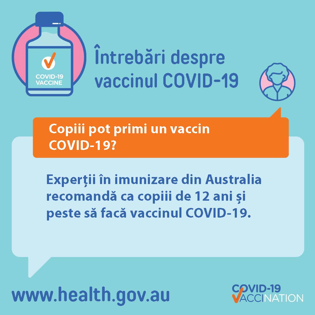 COVID19 vaccination Social Copiii pot primi un vaccin COVID19