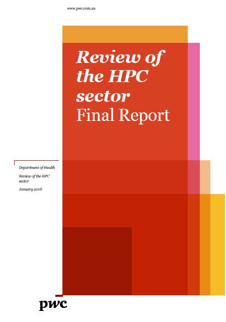 Final report  Review of the HPC sector cover