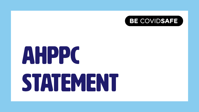 AHPPC statement