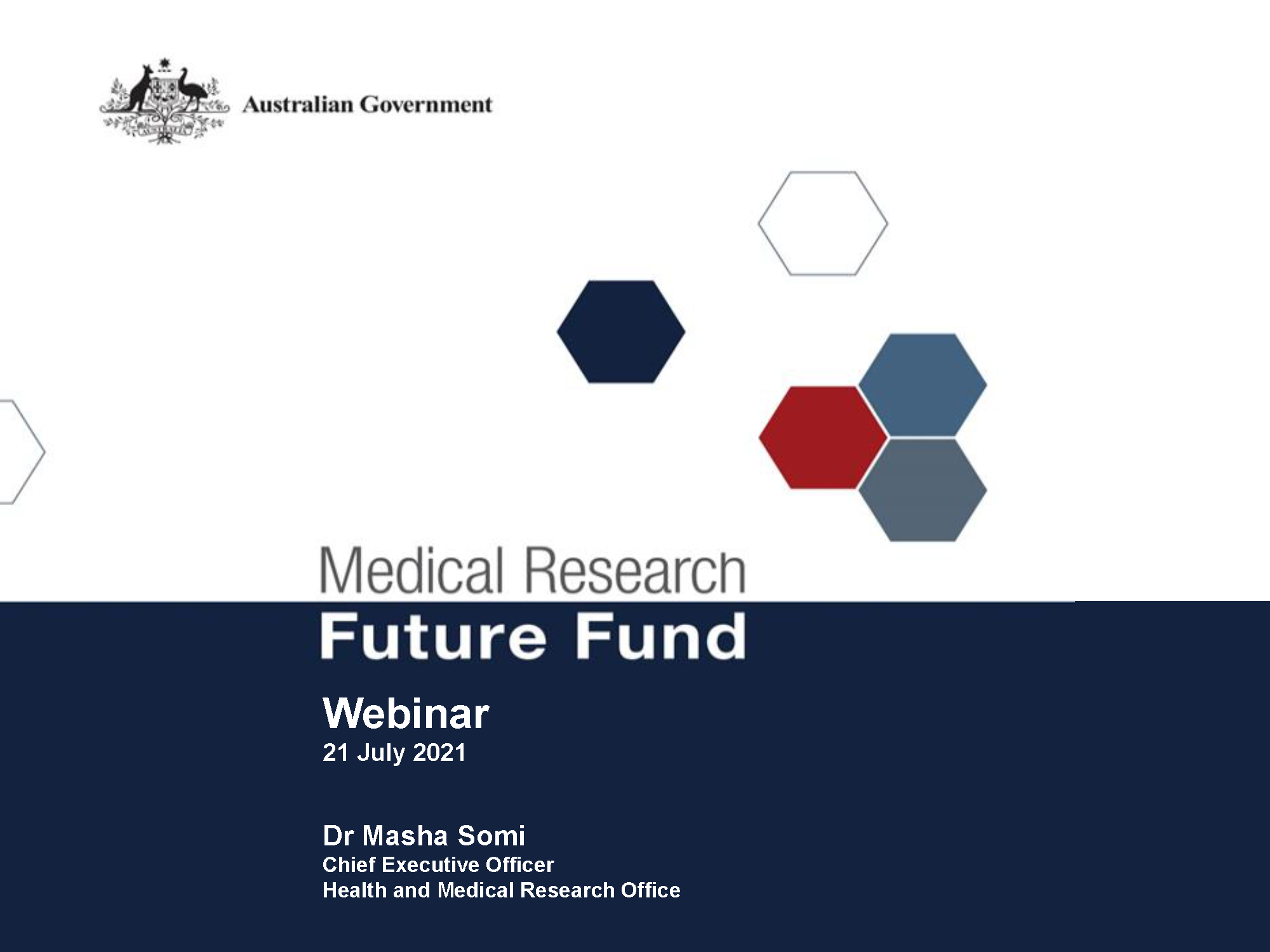 medical research future fund presentation