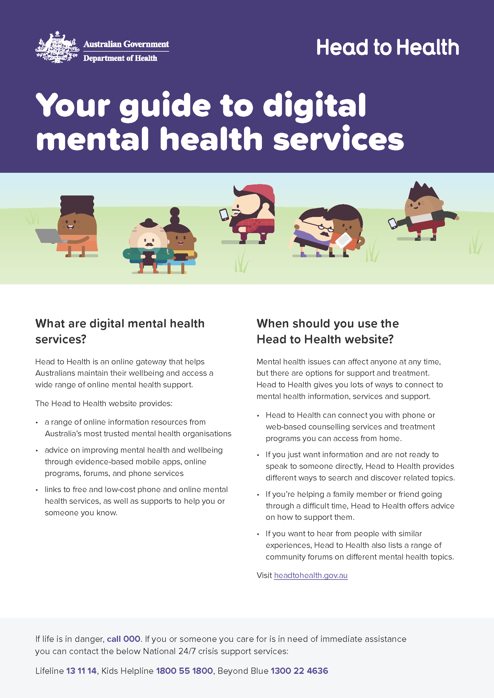 Care for your health – mental health fact sheet