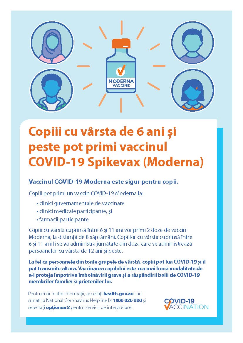 COVID19 vaccination Copiii pot primi vaccinul COVID19 Spikevax