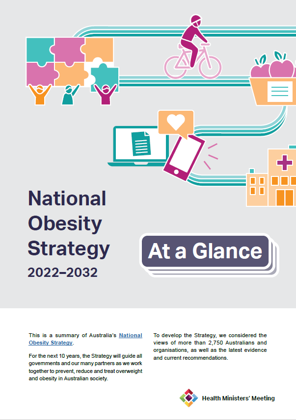 National Obesity Strategy 2022-2032 - At a Glance