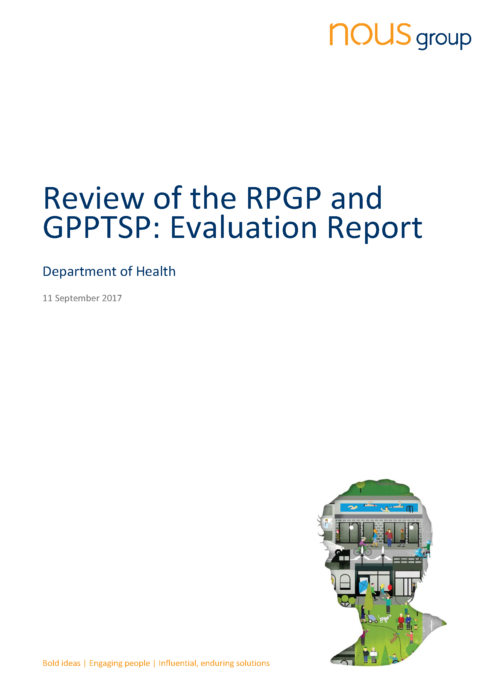 Review of the RPGP and GPPTSP: Evaluation Report