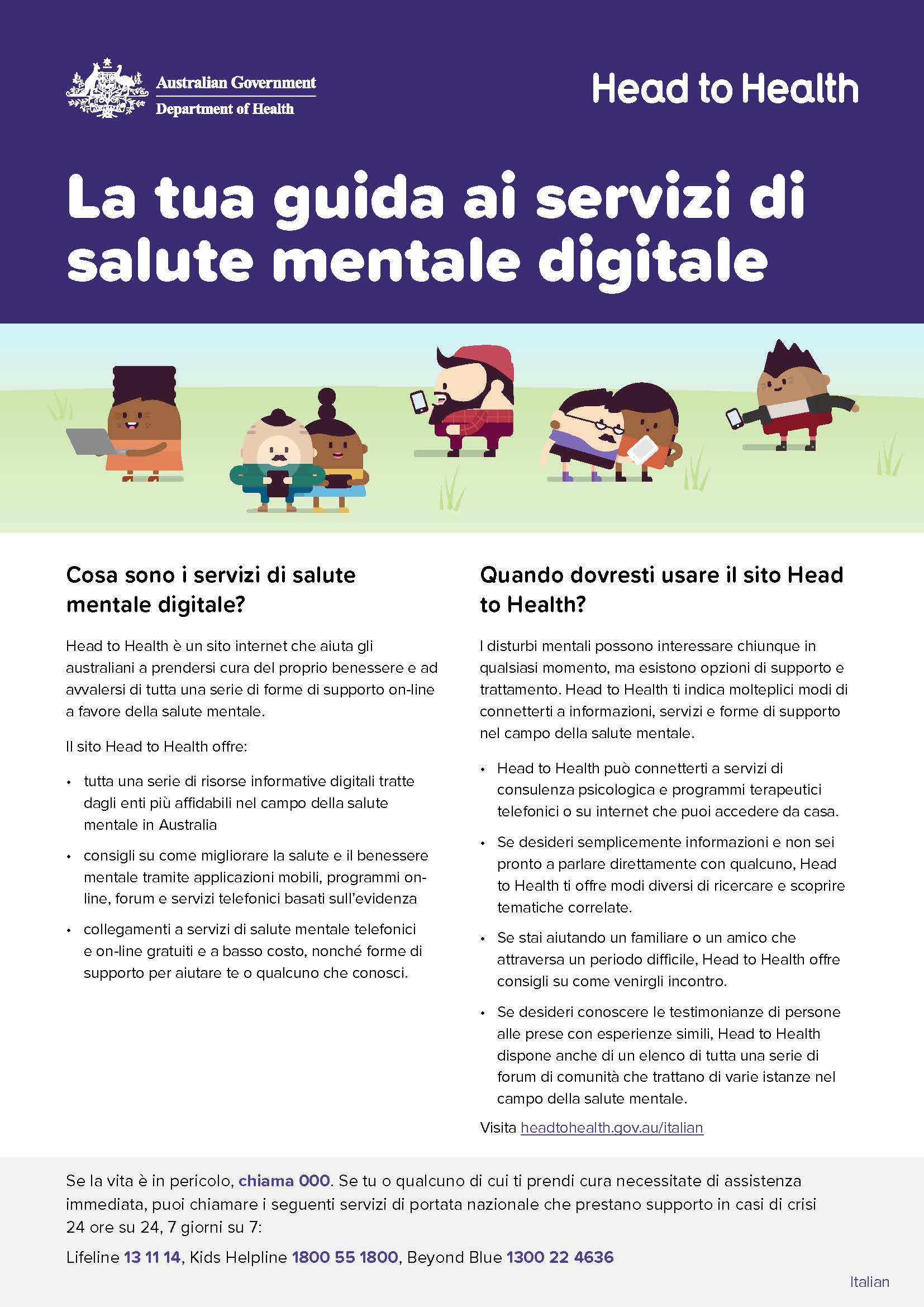 La tua guida ai servizi di salute mentale digitale