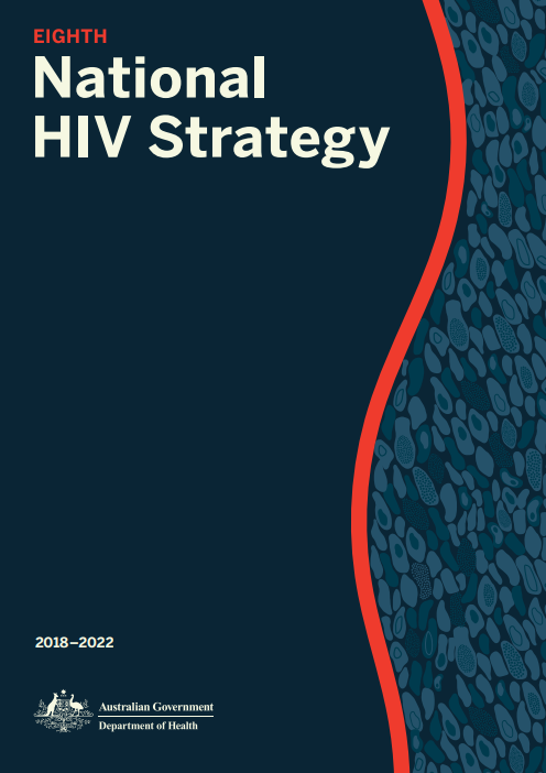 Cover image for Eighth National HIV Strategy 2018–2022