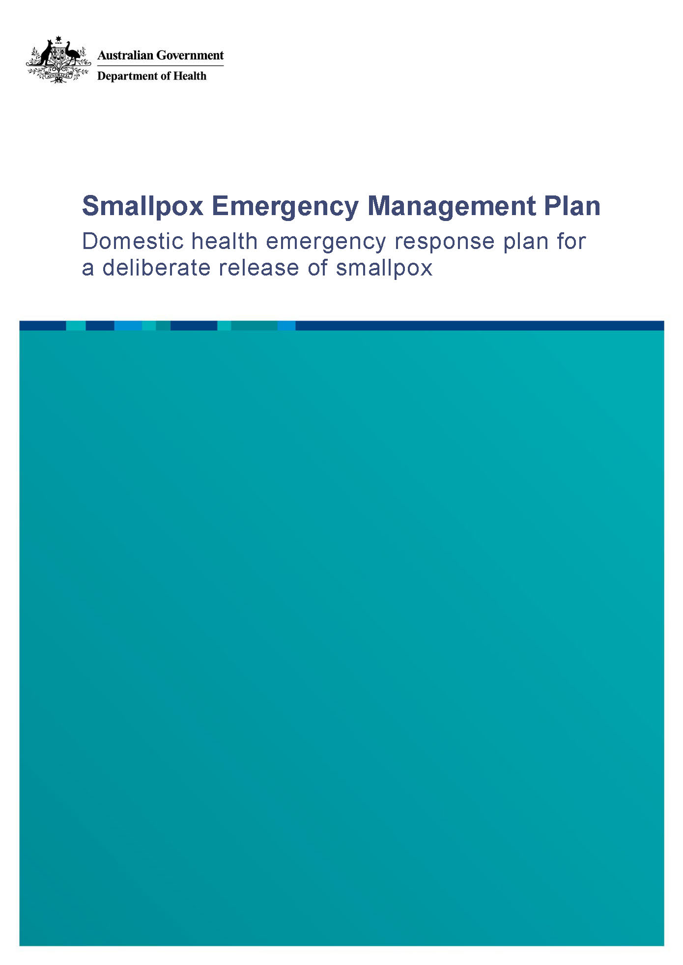 Smallpox Emergency Management Plan