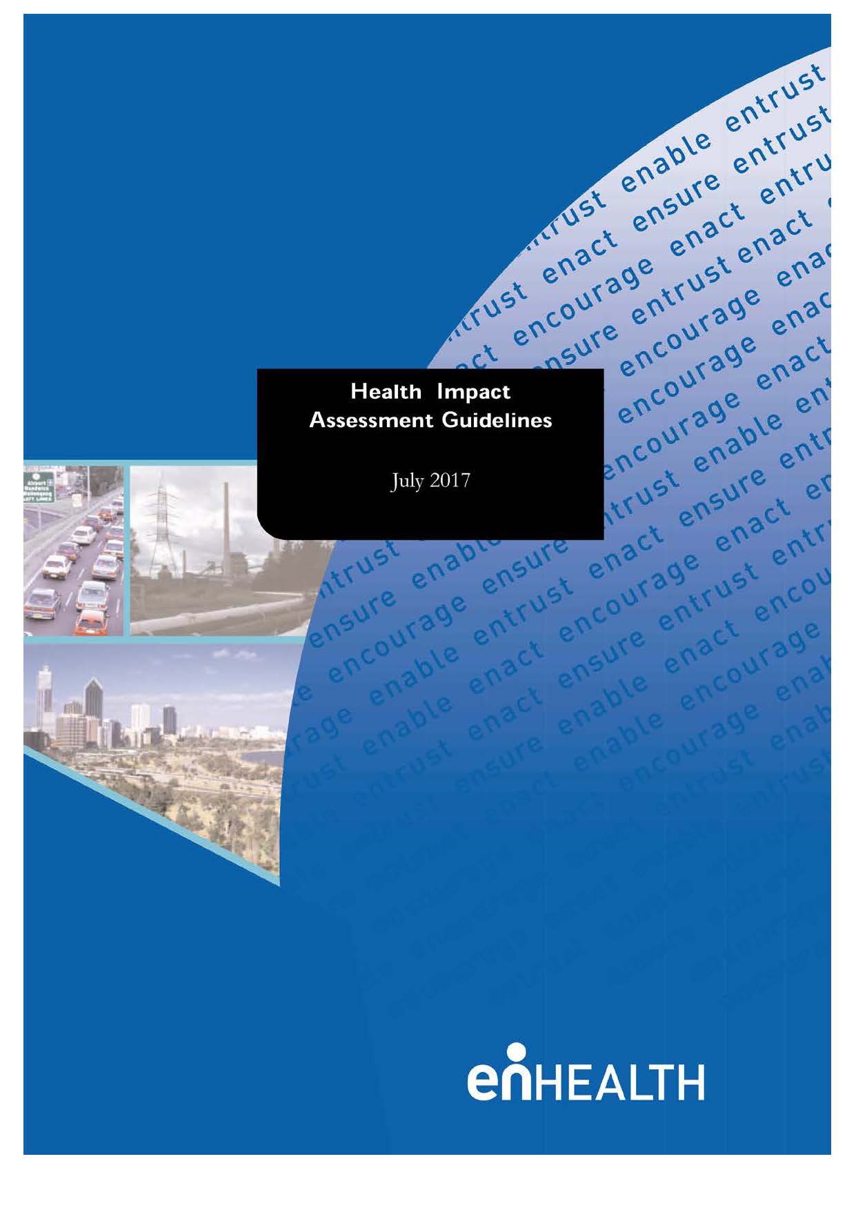 Cover image for enHealth guidance – Health impact assessment guidelines