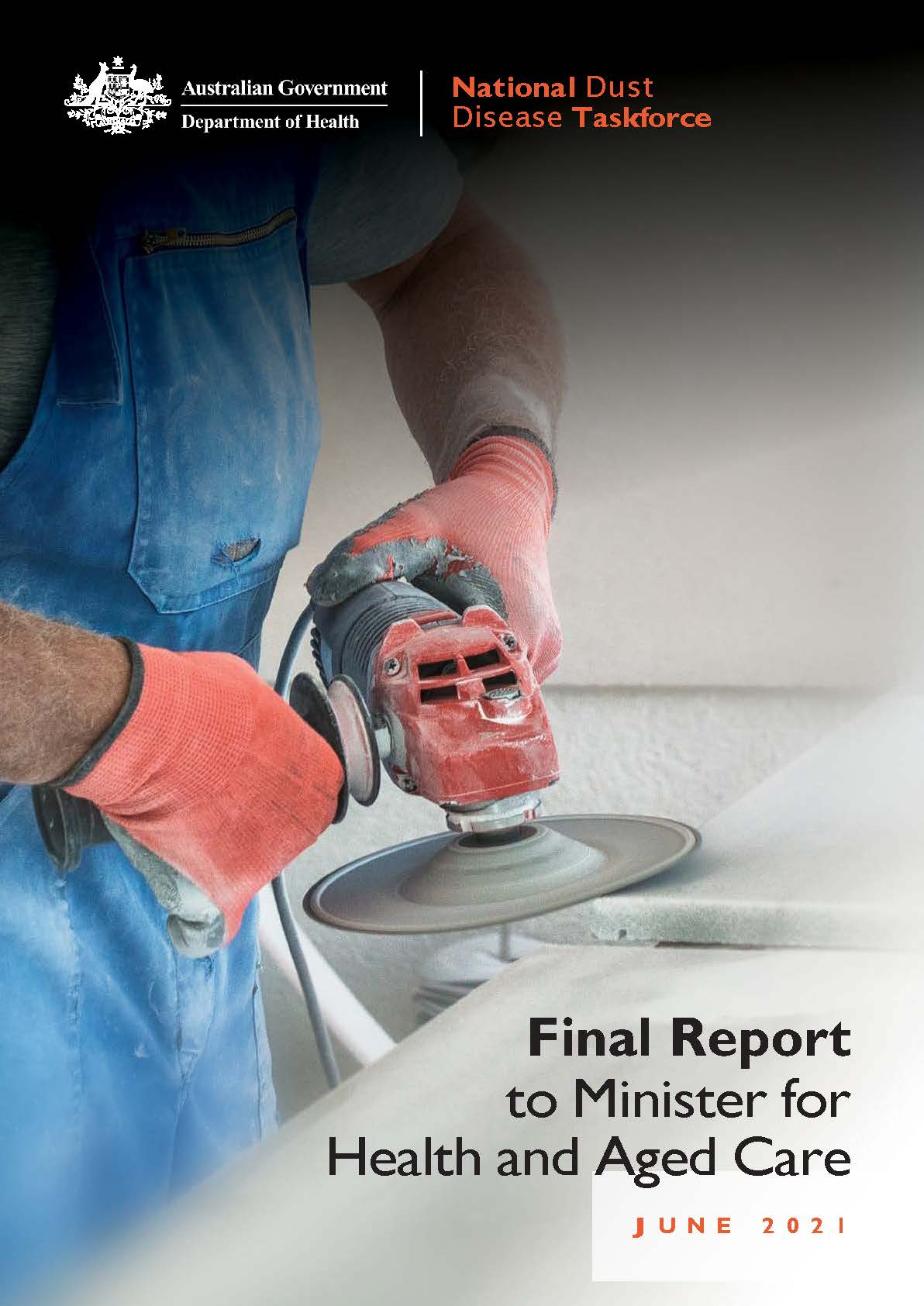 Cover image for National Dust Disease Taskforce – Final report