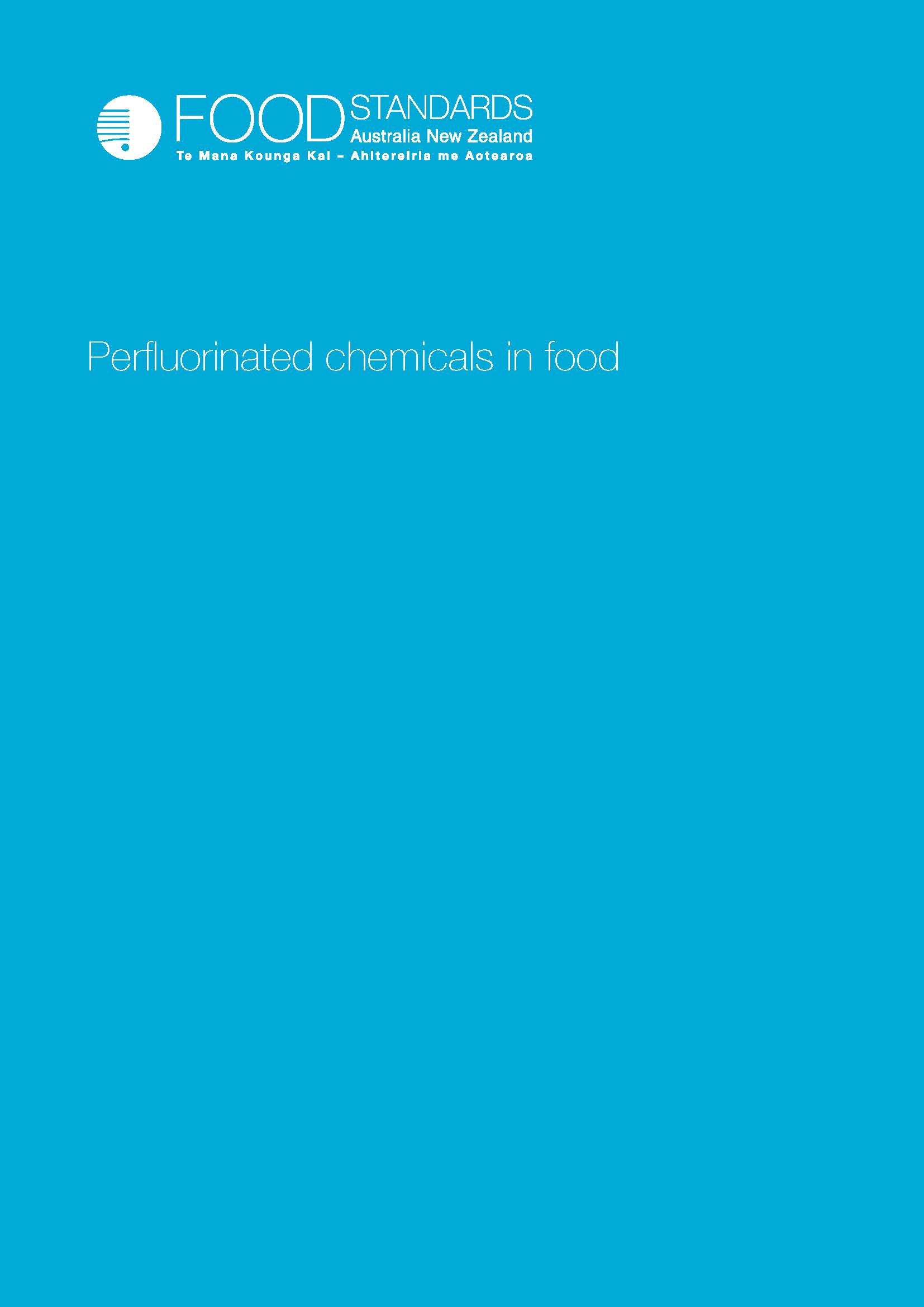 Cover image for Food Standards Australia New Zealand (FSANZ) – Perfluorinated chemicals in food