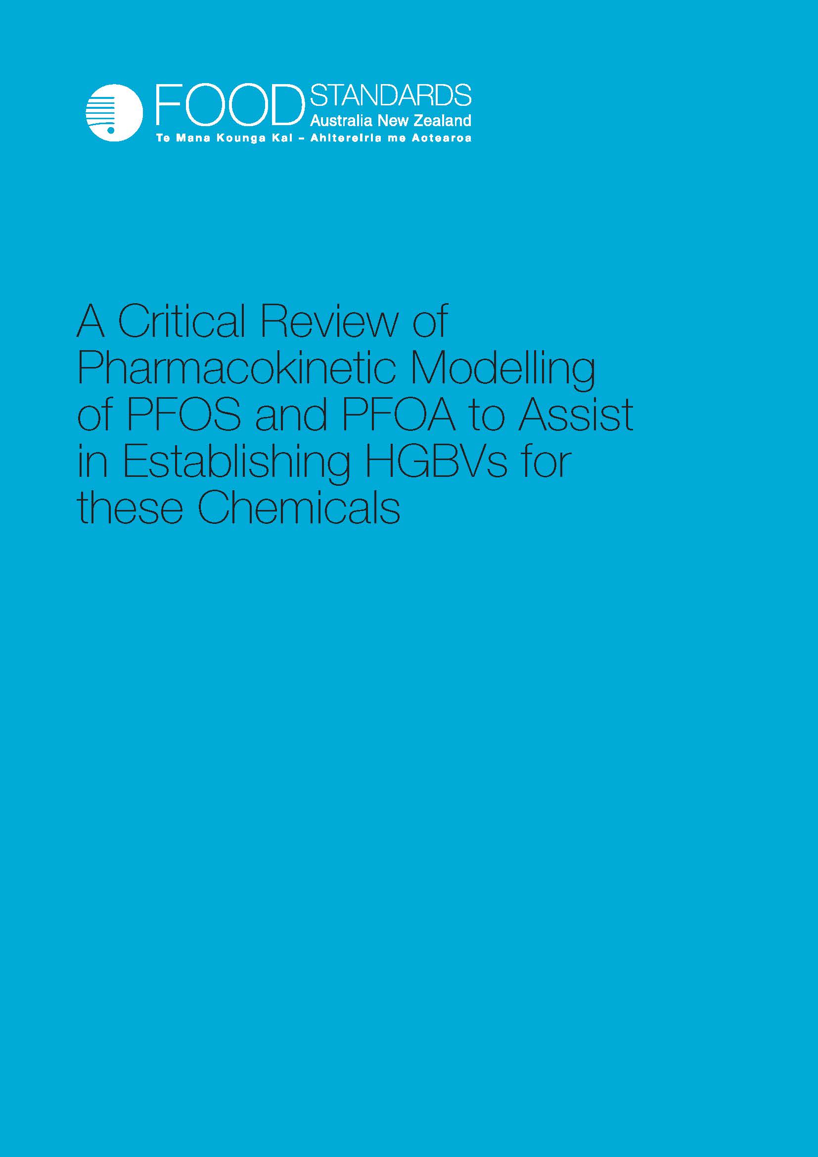 Cover image for Perfluorinated chemicals in food – hazard assessment – critical review of pharmacokinetic modelling