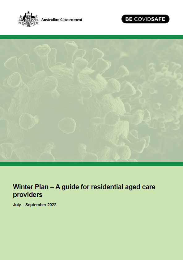 Winter Plan – A guide for residential aged care providers