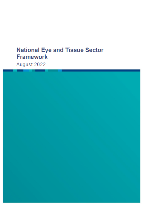 National eye and tissue sector framework