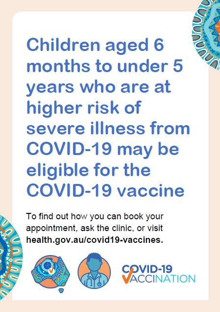6 months to under 5 years (Aboriginal and Torres Strait Islander people)