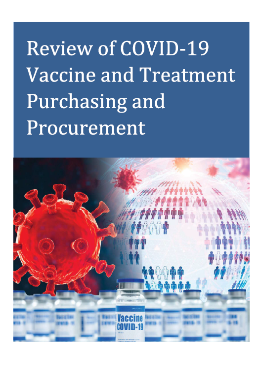 purchasing and procurement of COVID-19 vaccine and treatments