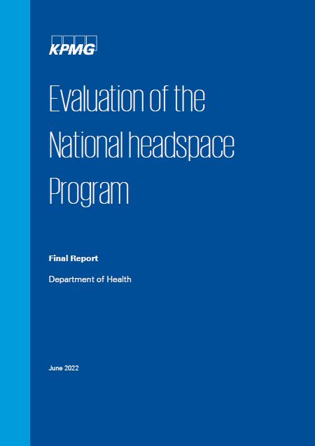 Evaluation of the National headspace Program