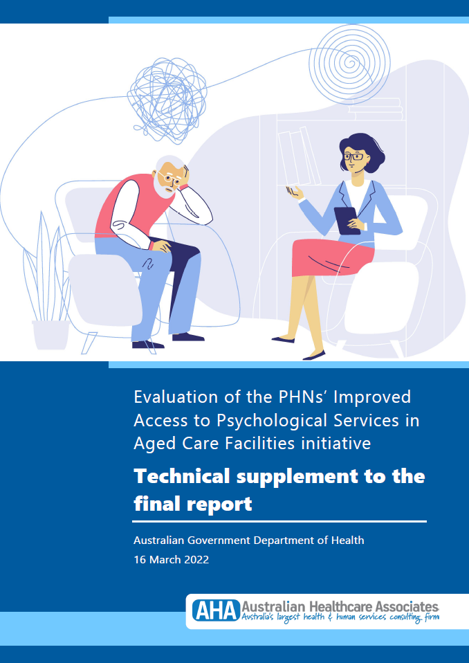 AHA technical supplement cover image