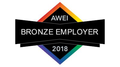 AWEI Bronze Employer 2018 logo
