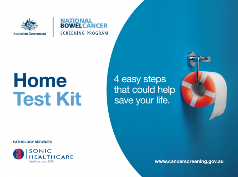 The National Bowel Cancer Screening Program's home test kit