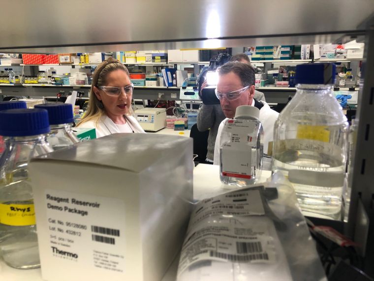 medical lab tour