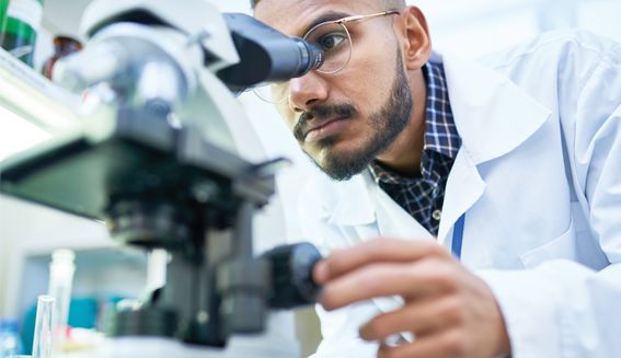 Image of medical researcher