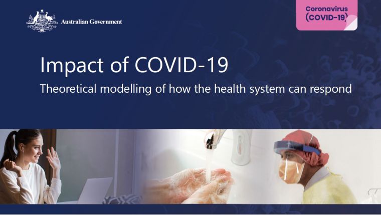 Modelling How Covid 19 Could Affect Australia Australian Government Department Of Health