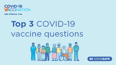 covid-19 vaccine tile