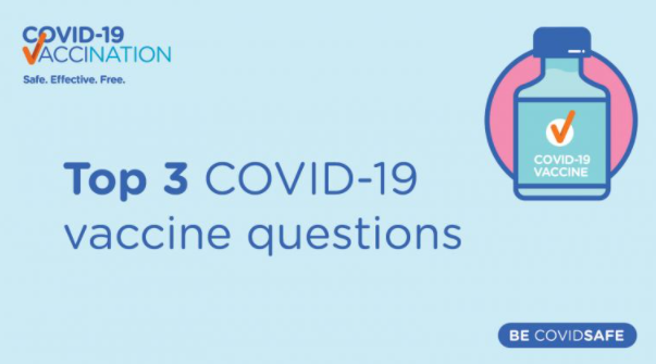 covid vaccine tile