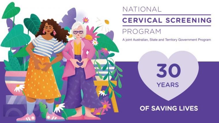 National Cervical Screening Program 30 years tile