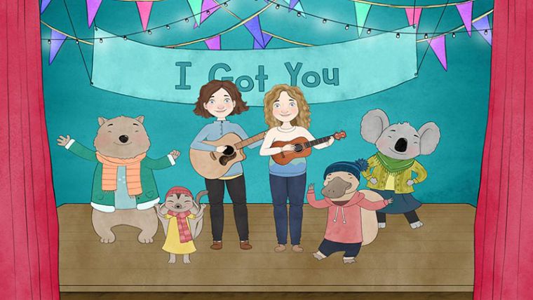 The new Teeny Tiny Stevies song 'I got you'