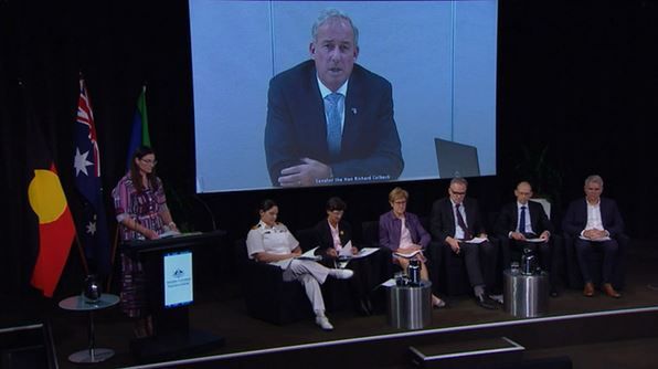 Screenshot of Webinar on in home and community aged care COVID-19 preparedness