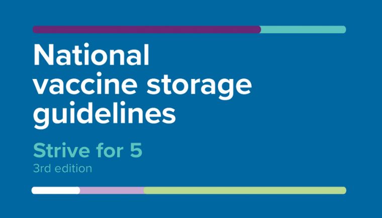 National vaccine storage guidelines Strive for 5 3rd edition