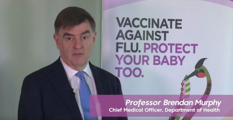 Professor Brendan Murphy Chief Medical Officer of Australia video about influenza and pregnancyideo-Image