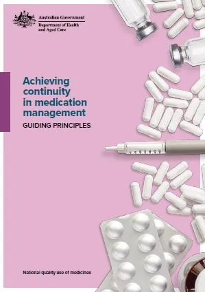 Cover image Achieving continuity in medication management