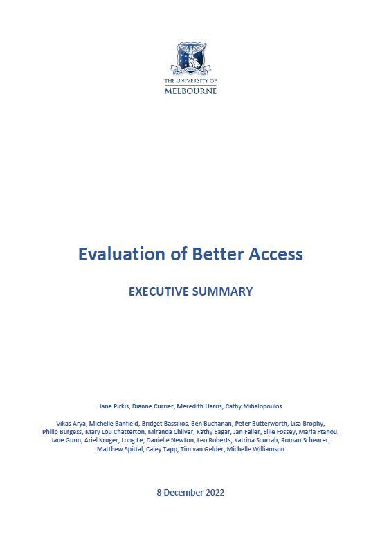 BA Evaluation – Executive Summary