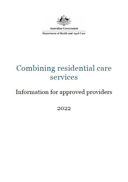Guide to Combining Aged Care Services