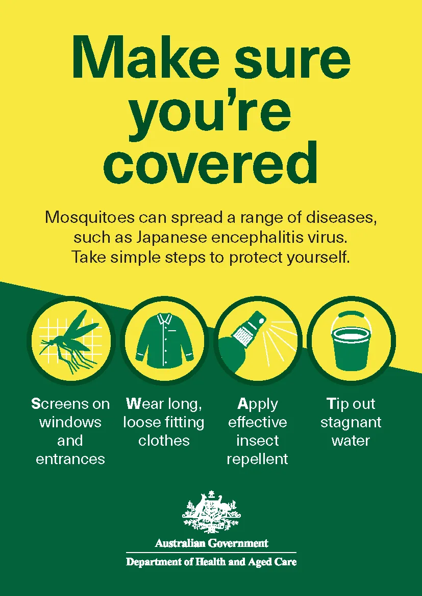  Japanese encephalitis virus – Public relations material