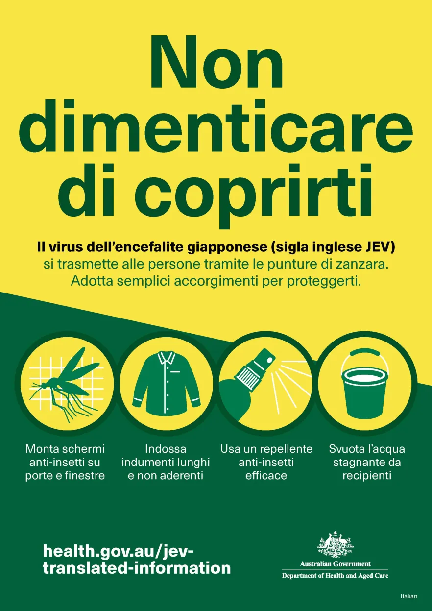 Non dimenticare di coprirti