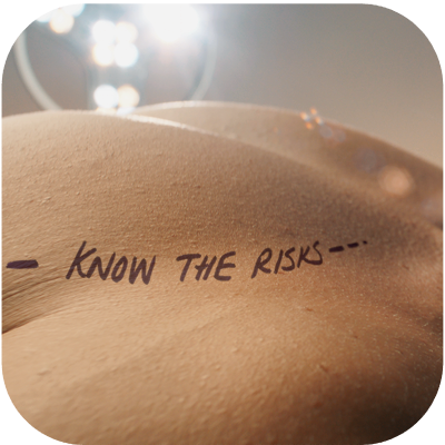 Know the risks graphic