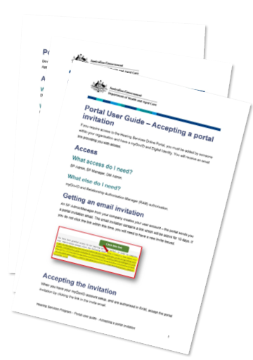 Hearing Services Program portal user guide – Providers