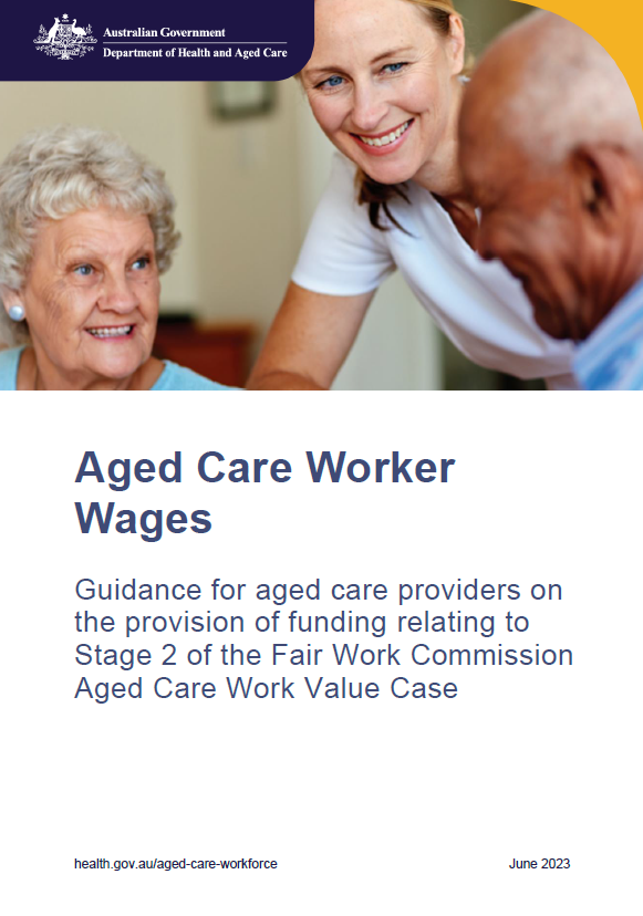 Aged care worker wages – guidance document